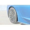 thumbnail image 1 of Replacement For 2014-2019 Chevrolet Corvette C7 Stingray & Z51 Models | GM Factory XL Extended Style ABS Plastic - Hydro-Dipped Carbon Fiber Rear Side Fender Quarter Panel Extension Mud Guard Pair, 1 of 12