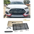 thumbnail image 1 of Replacement For 2019-Present Hyundai Veloster N Models | EOS Plate Version 2 Front Bumper Tow Hook License Plate Relocator Mount Bracket Tow-498-V2 (Full Size), 1 of 11