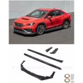 thumbnail image 1 of Replacement For 2022-Present Subaru WRX Models | JDM ChargeSpeed Style Front Splitter Lip Side Skirts & Rear Apron (ABS Plastic - Hydro Dipped Carbon Fiber), 1 of 12
