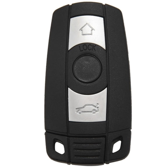 Replacement 3 Button Smart Remote Keyless Key Shell Fob Case Compatible 1 3 5 6 7 E90 E93 E92 M3 M5 X3 X5