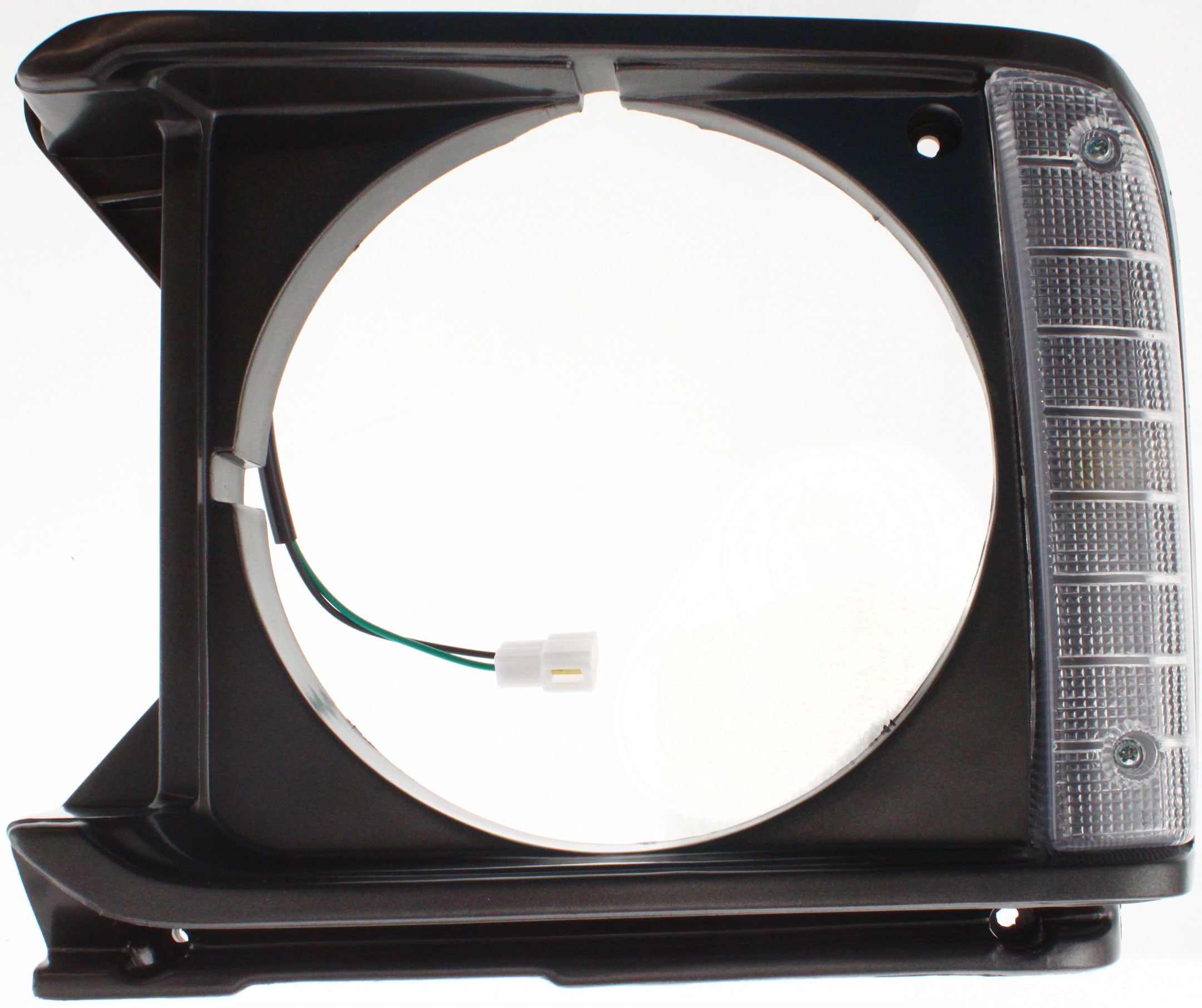 Replacement 3072 Headlight Door Compatible For 1979-1981 Toyota Pickup Left Driver Gray