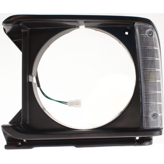 Replacement 3072 Headlight Door Compatible For 1979-1981 Toyota Pickup Left Driver Gray