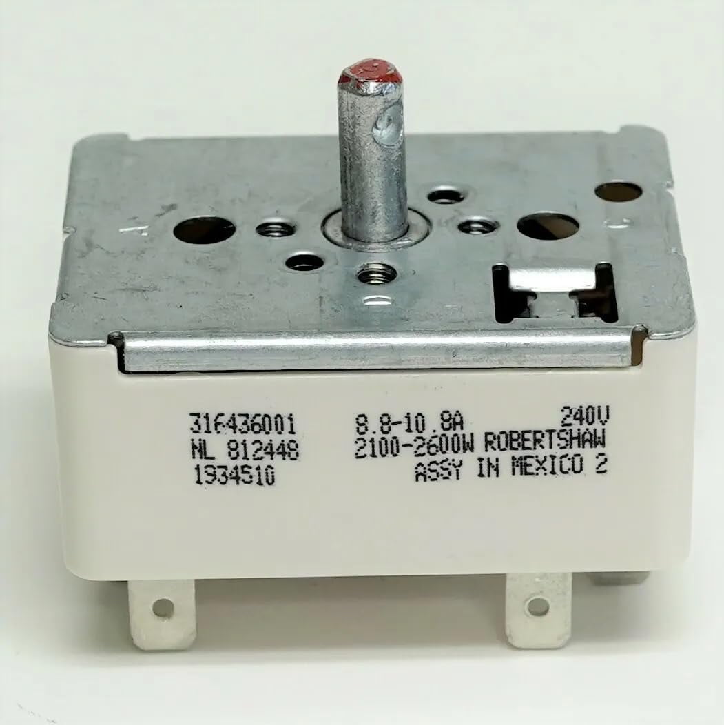 Interruttore Per Piastra Elettrica Forno/Frigidaire 316436001 - Ricambio Originale ERP