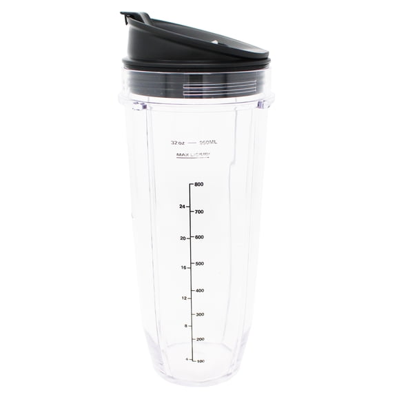 Replacement 32 oz Nutri Ninja Cup 407KKU641 for CT680A Nutri Ninja Intelli-Sense Kitchen System