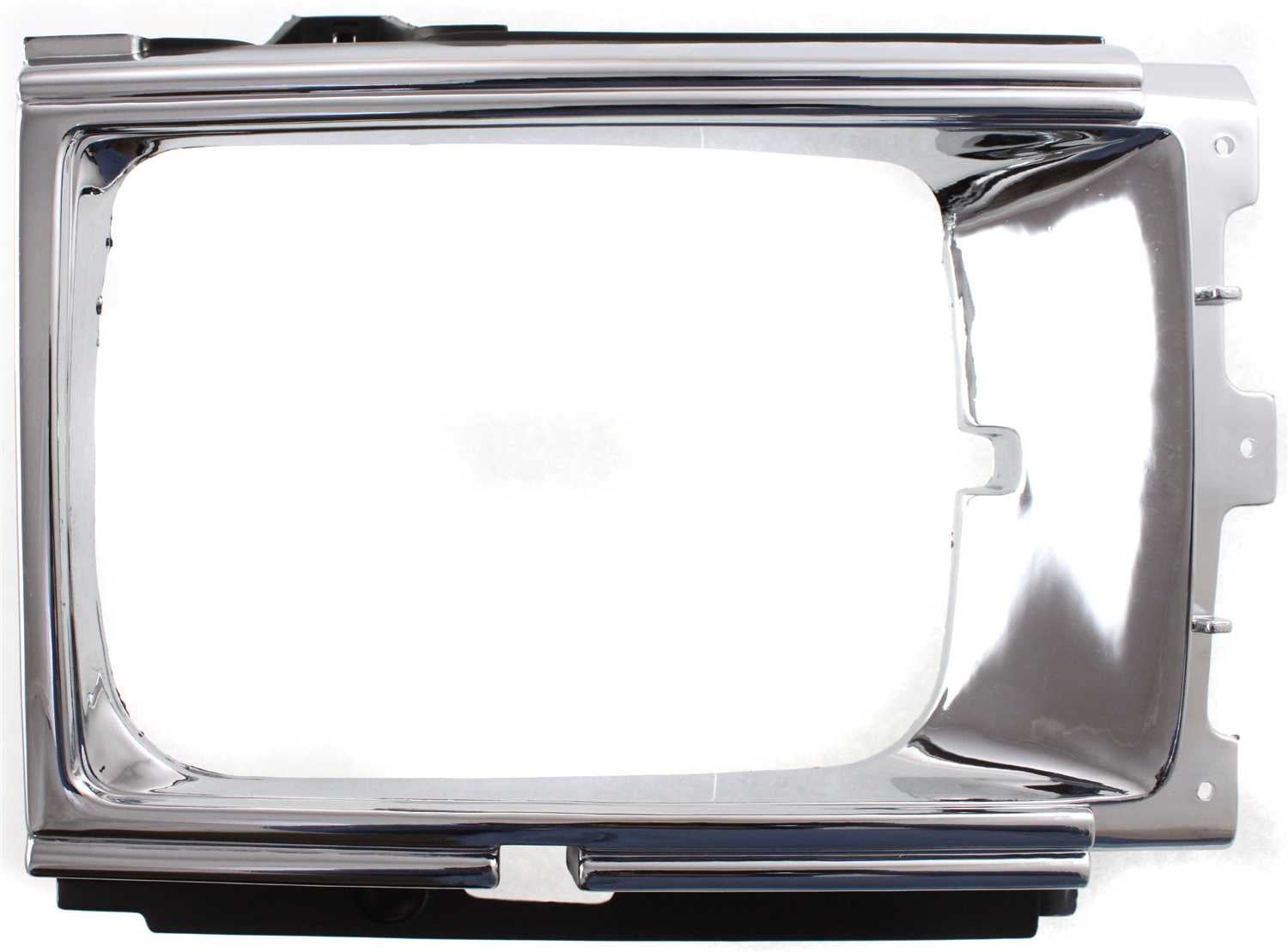 Replacement 3221 Headlight Door Compatible For 1984-1986 Toyota 4Runner Pickup Right Passenger Chrome