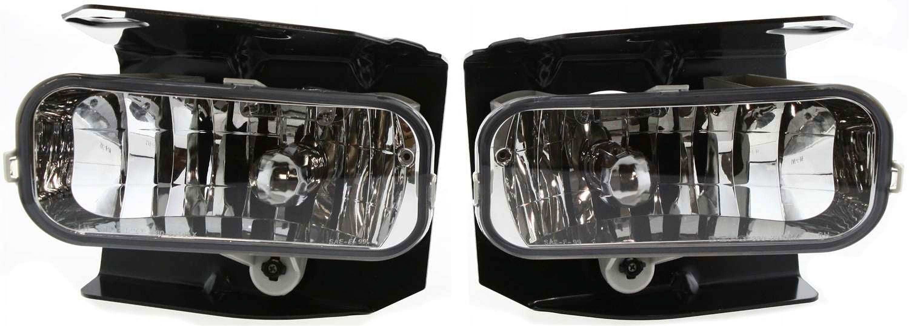 Replacement 330-2016PXAS Fog Light Compatible with 2004 Ford F-150 Heritage 1999 F-250 Front, Left Driver and Right Passenger With bulb(s)