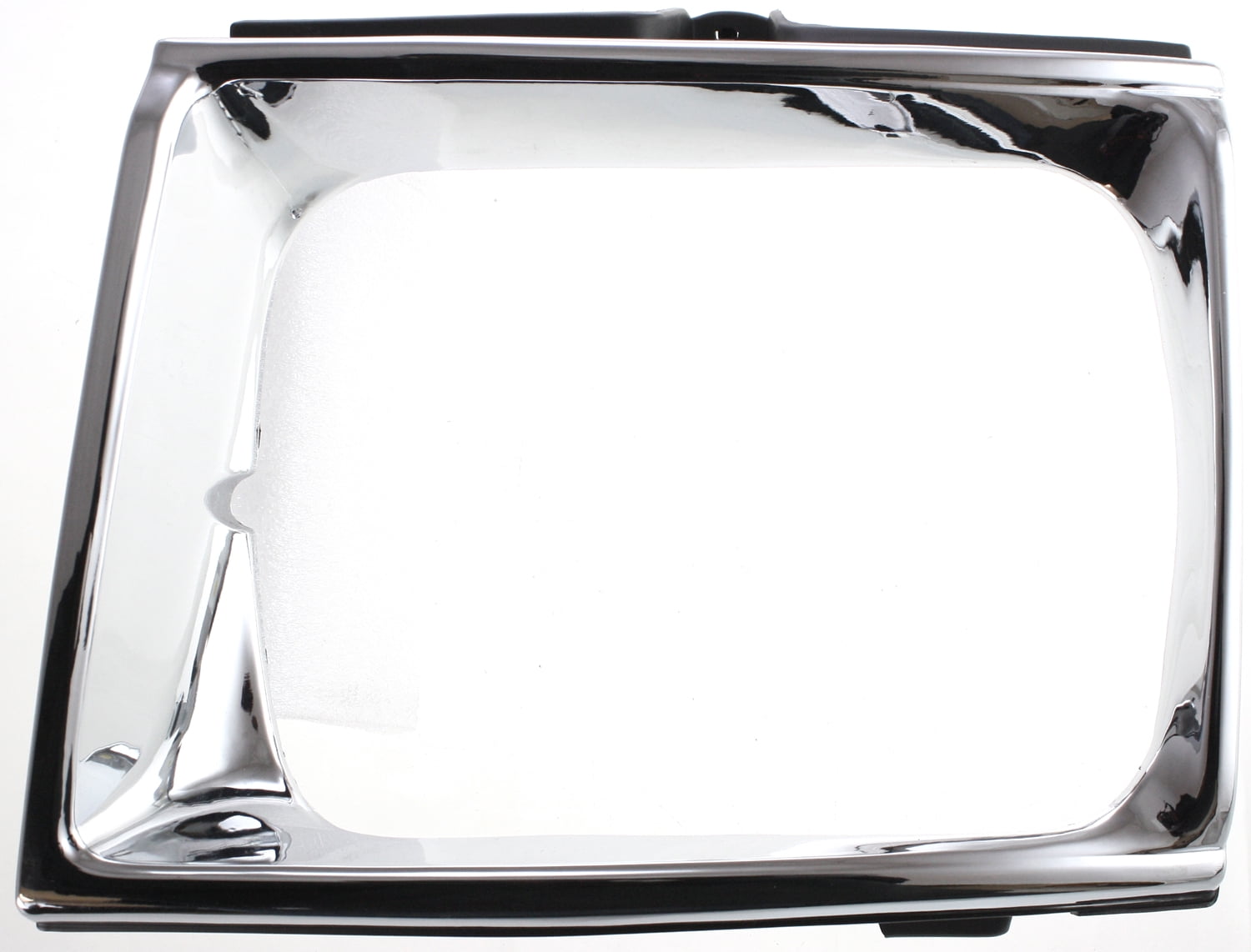 Replacement 3408 Headlight Door Compatible For 1989-1991 Toyota Pickup Right Passenger Chrome