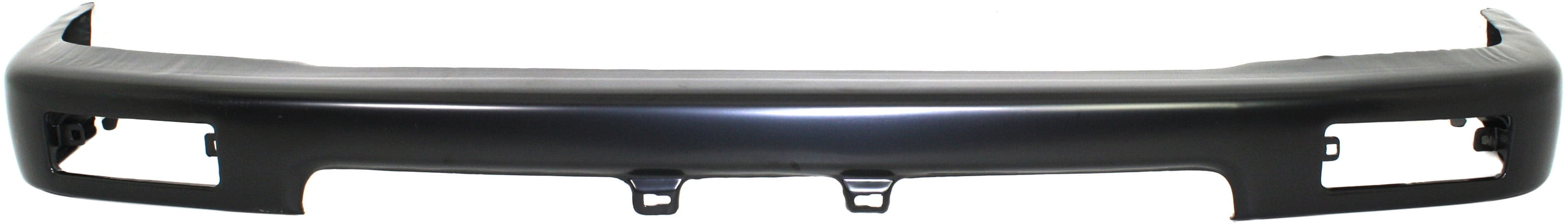 Replacement 3420 Bumper Compatible with 1989-1991 Toyota Pickup Front Extended Cab Painted Black