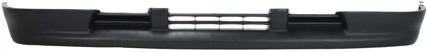 Front Bumper Lower Valance Panel – 1993-1998 Toyota T100, Black Textured, Direct Fit, All Auto Parts Express