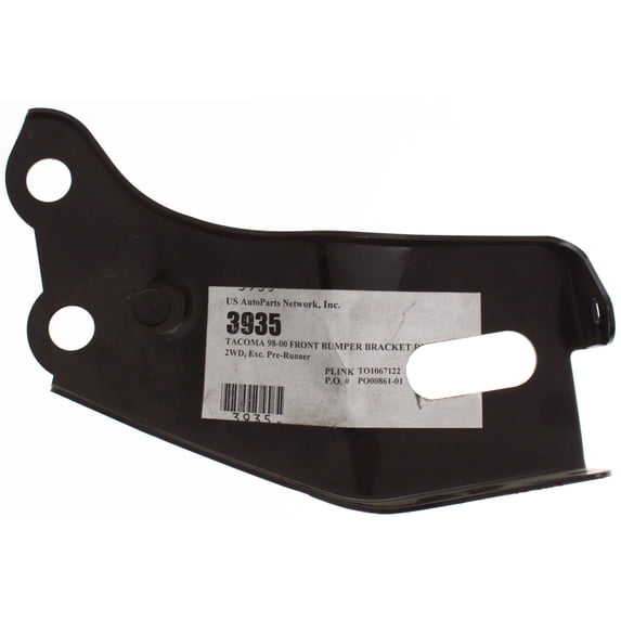 Replacement 3935 Bumper Bracket Compatible For 1998-2000 Toyota Tacoma Front, Right Passenger