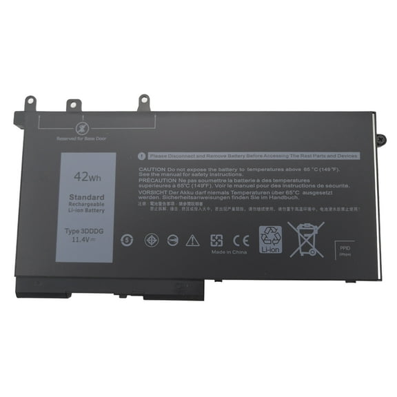 Replacement 3DDDG Battery for Dell Latitude 15 3520 3530 E5280 E5480 E5580 Laptop New 42Wh