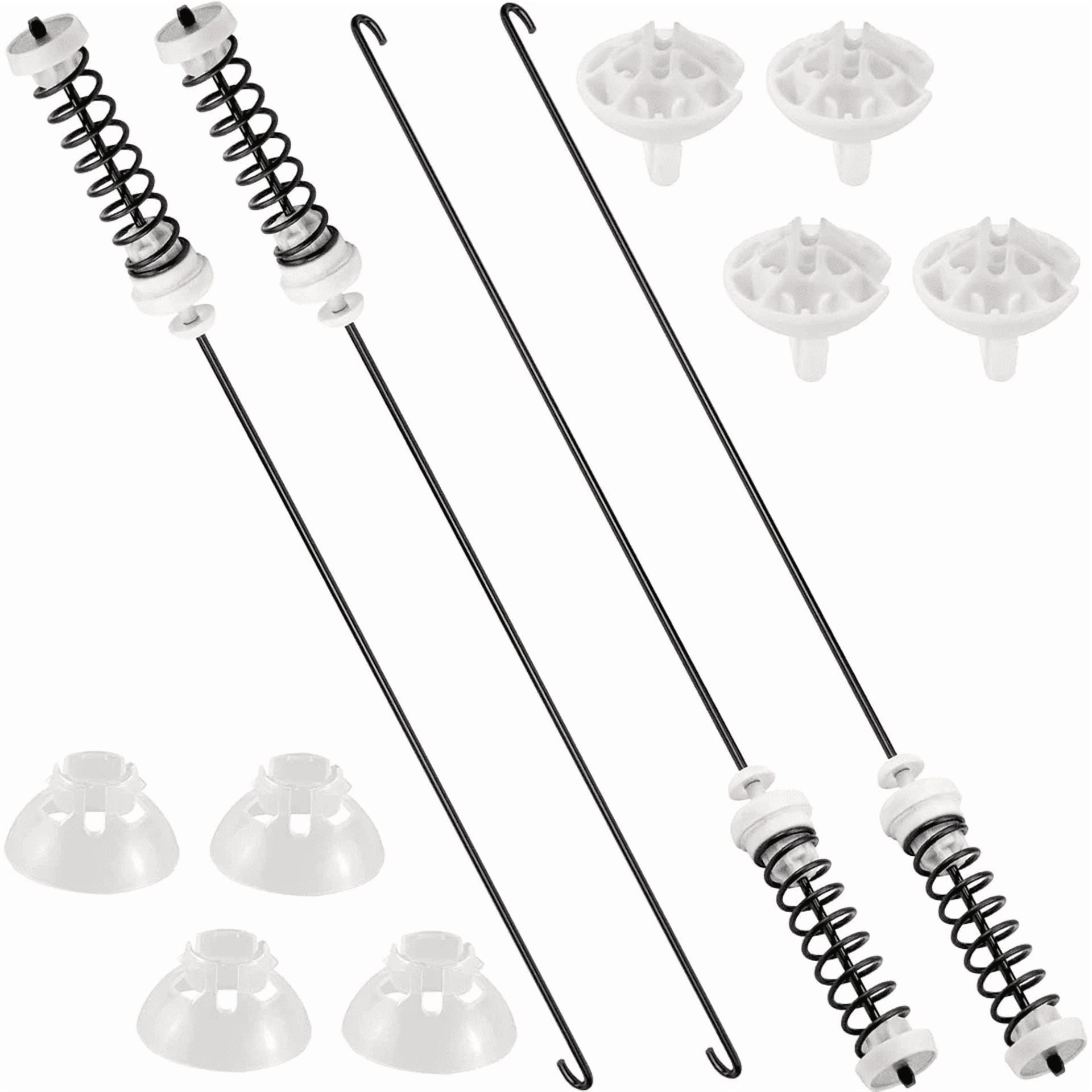 Replacement 4 Pack Suspension Rods Kit W10780048 for Whirlpool Amana Maytag Washer