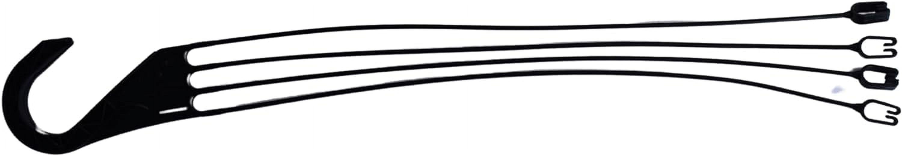 Landmark Plastics Wire Hangers – Set Of 10 For 12" Hanging Baskets (4-Strand)