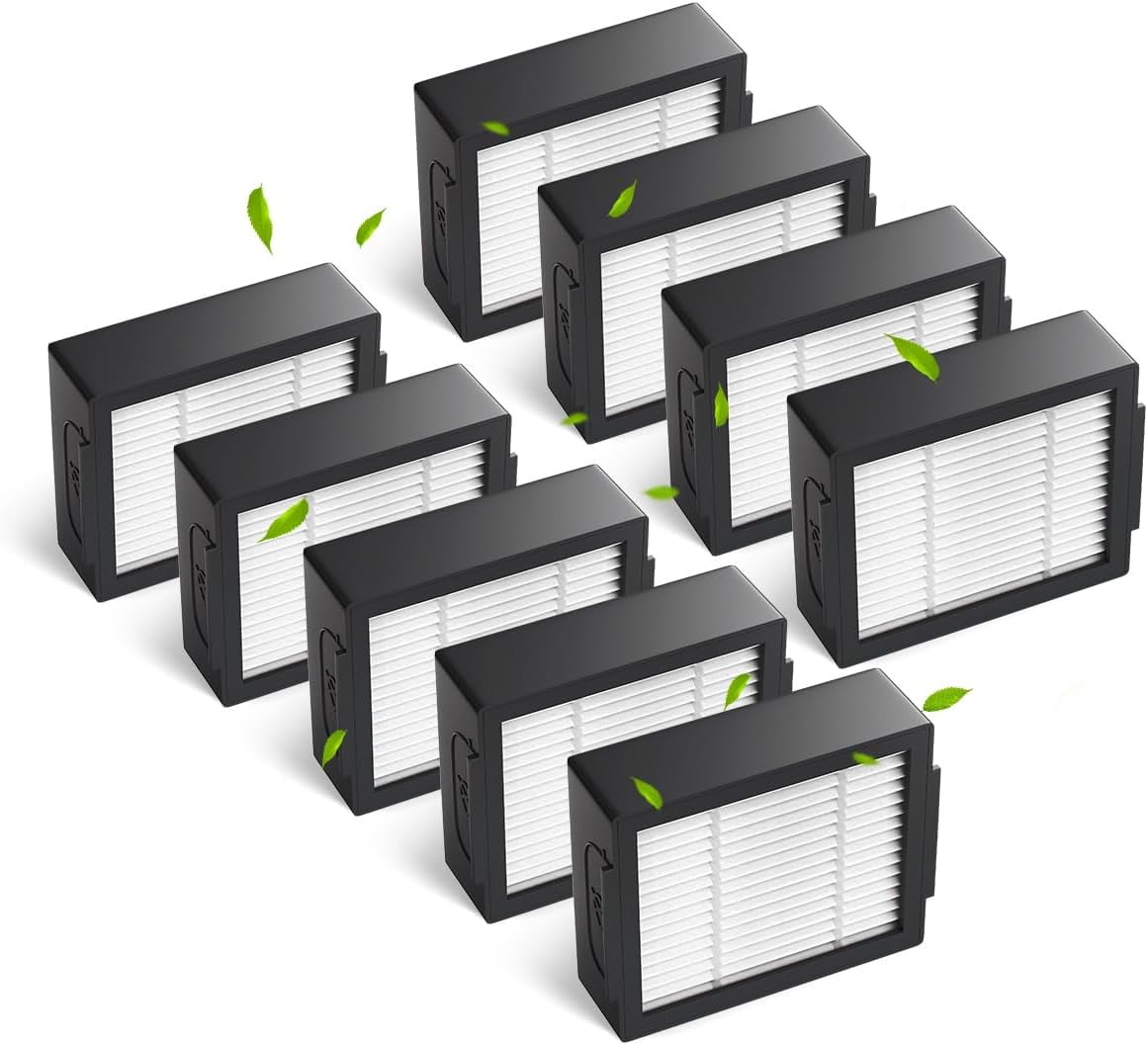 Replacement 4639161 High-Efficiency Filter for iRobot Roomba e, i, j Series Robot Vacuums Filter-3-Packs