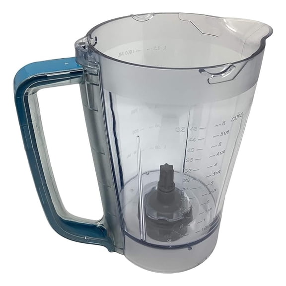 Replacement 48oz Pitcher Bowl for BL205 BL206 BL207 BL250 Kitchen System Pulse Blender, Teal