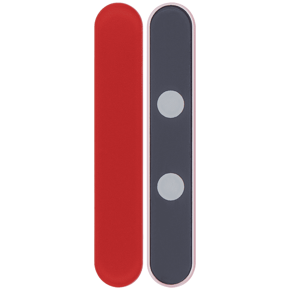 Replacement 5G Glass Edge Strip Compatible For iPhone 12 / 12 Mini (Red)