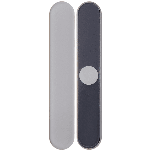 Replacement 5G Glass Edge Strip Compatible For iPhone 12 Pro / 12 Pro Max (Silver)