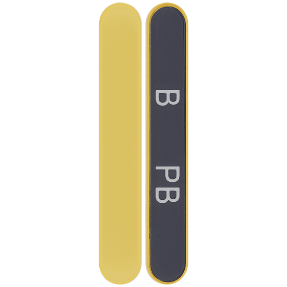Replacement 5G Glass Edge Strip Compatible For iPhone 14 / 14 Plus (Yellow)