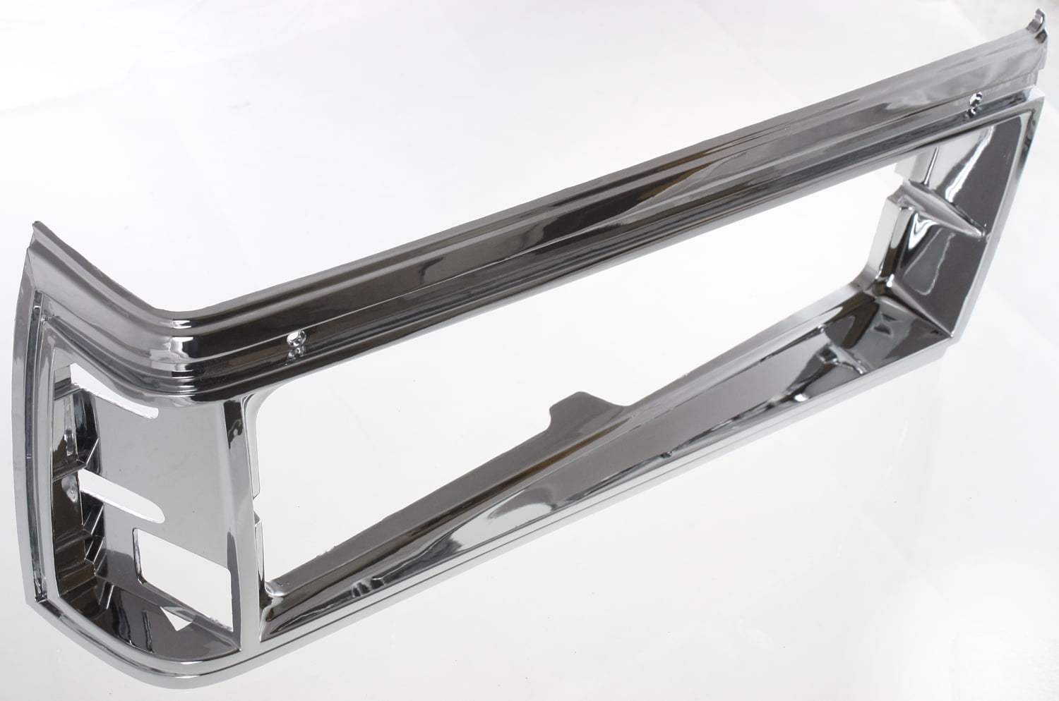 Replacement 6216 Headlight Door Compatible For 1981-1985 Chevrolet Caprice 1983-1986 Pontiac Parisienne Right Passenger Chrome