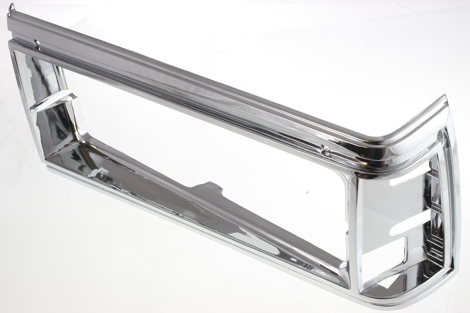 Replacement 6217 Headlight Door Compatible For 1981-1985 Chevrolet Caprice 1983-1986 Pontiac Parisienne Left Driver Chrome