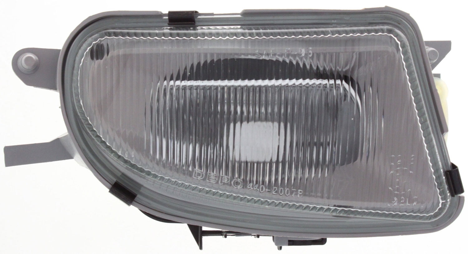 Replacement 65516 Fog Light Compatible with 1998-2000 Mercedes Benz C43 AMG 1998-2003 CLK320 Front, Right Passenger With bulb(s)
