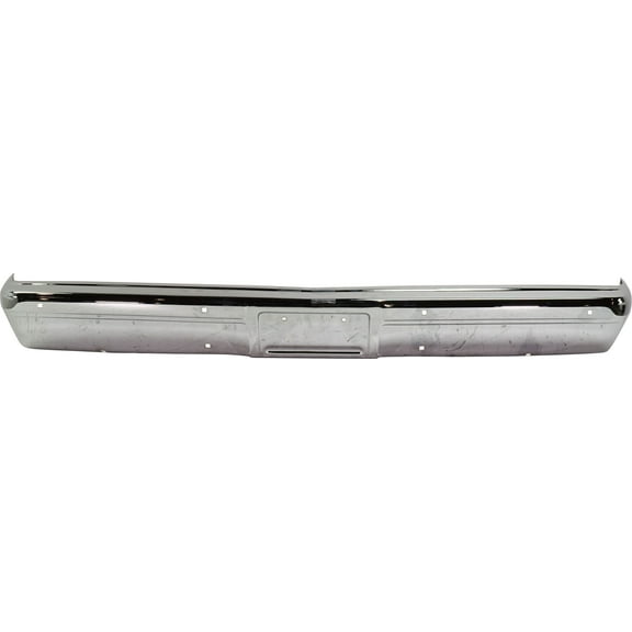 Replacement 6752 Bumper Compatible with 1987-1991 Chevrolet Blazer 1987 R10 Front Chrome