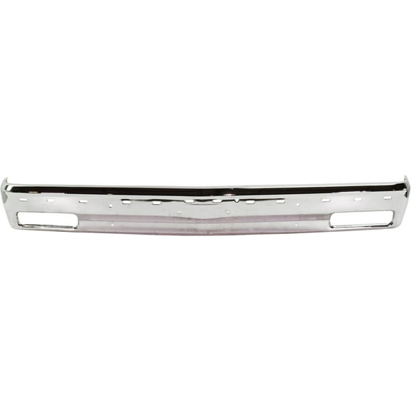 Replacement 6938 Bumper Compatible with 1991-1993 Chevrolet S10 GMC Sonoma Front Chrome