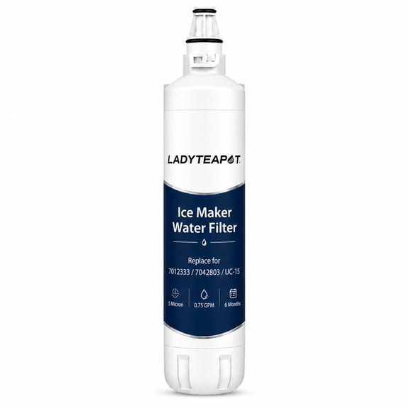 Replacement 7012333 Ice Maker Wa-ter Filter, Compatible With Sub-Zero 7012333 Water Filter, UC-15 Ice Maker Water Filter Replacement (1-Pack)