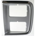 thumbnail image 1 of Replacement 7016 Headlight Door Compatible For 1985-1991 Chevrolet P30 GMC G1500 Left Driver Chrome, 1 of 3