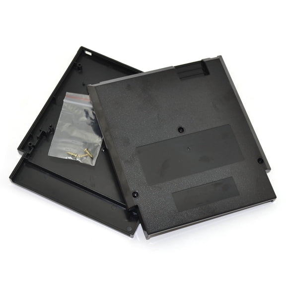 Replacement 72-Pin Game Cartridge Shell for NES Console, ABS Plastic Case with 3 Screws