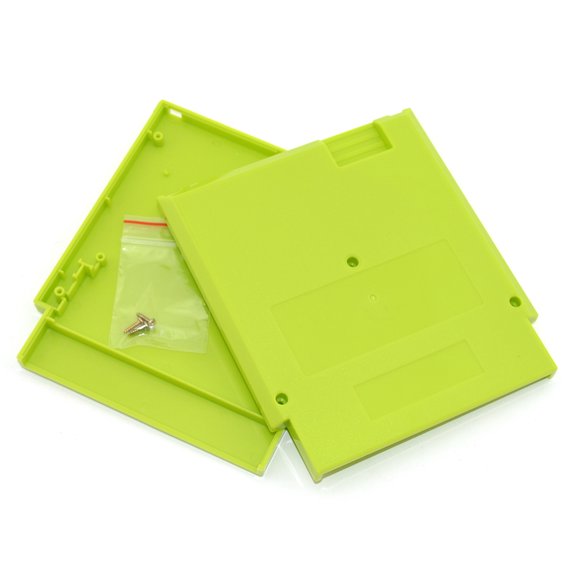 Replacement 72-Pin Game Cartridge Shell for NES Console, ABS Plastic Case with 3 Screws