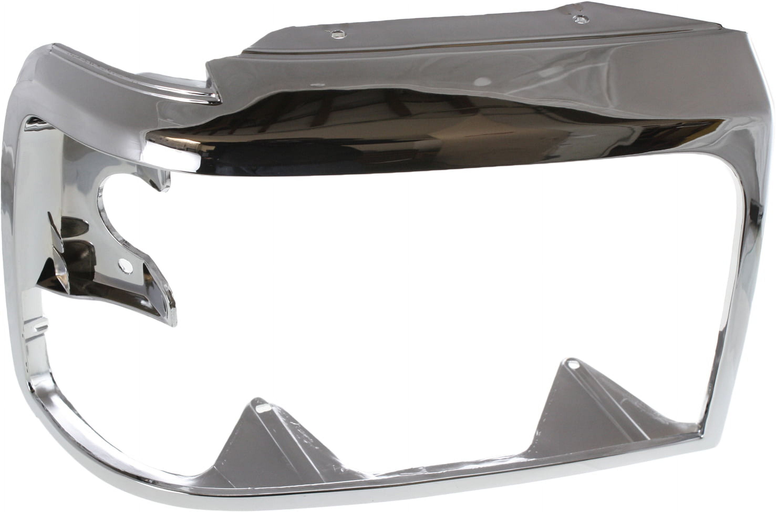 Replacement 7795 Headlight Door Compatible For 1992-1997 Ford F-250 1992-1996 Bronco Right Passenger Chrome