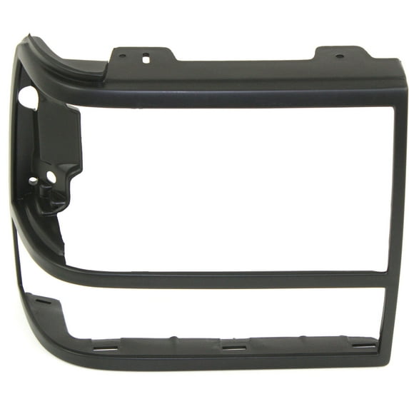 Replacement 7845 Headlight Door Compatible For 1991-1994 Ford Explorer 1989-1992 Ranger Right Passenger Black