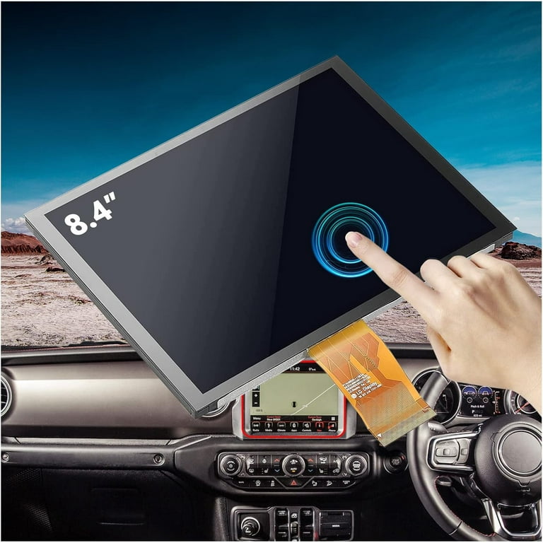 Vvavv Écran Tactile Uconnect 4C UAQ De 21,3 Cm - Écran LCD De