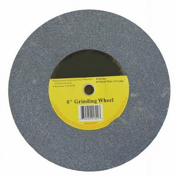 Replacement 8" Round Grinding Stone Wheel for Bench Grinder