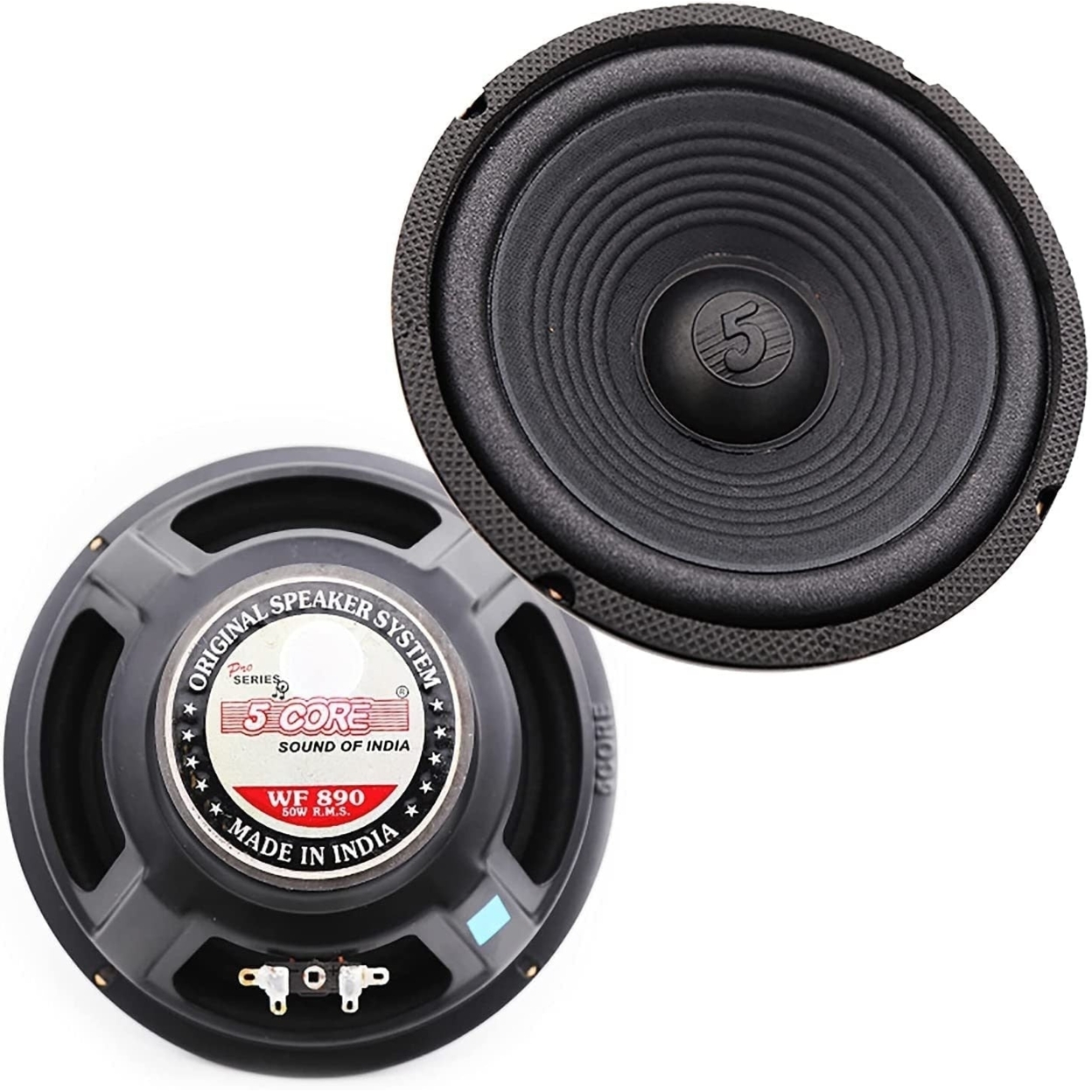 Replacement 8" Woofer Speaker 13 Oz Magnet 500W PMPO Car Home Audio STEREO 4 Ohm - image 1 of 7