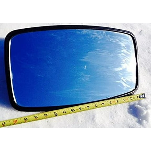 Replacement 9" x 16" Heavy Equipment Mirror for front end loader, excavator, dozer lines such as Cat, John Deere, Ford, Case, JCB, Volvo, Titan, Link Belt, Doosan