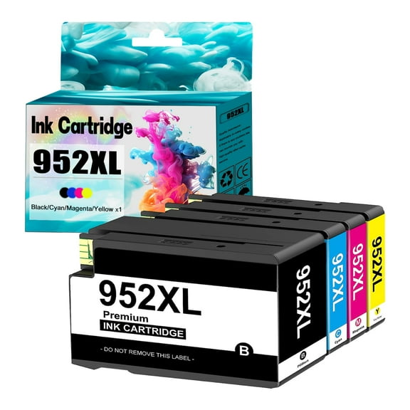 Replacement 952XL Ink Cartridge Compatible for HP 952 XL Ink Cartridges Work for Officejet Pro 8710 7740 8720 8210 8715 8702 7720 8730 8740 8216 8725 Printers