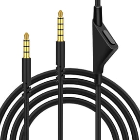 Replacement A10 A40 A30 Cable for Connect Astro A10 Astro A40 Gaming Headset to Xbox One or PlayStation 4 PS4 Controllers, Smartphone,MixAmp,PCs and Macs with 3.5mm Aux Jack(2M,with Mute Function)