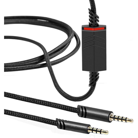 Astro A40 A10 A40TR Headset Replacement Audio Cable, Inline Mute Switch, 6.5FT for PS5, PS4, Xbox Controller