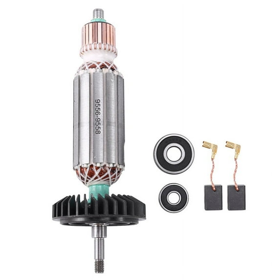 Replacement AC220V-240V Armature for Angle Grinder 9556 9557 9558 9556NB 9556HN 9557NB 9557HN 9558NB 9558HN