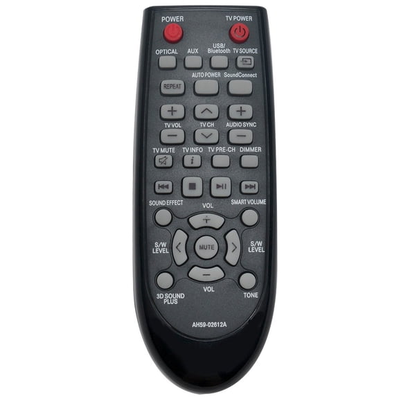 Replacement AH59-02612A Replace Remote for Samsung HW-E550 HW-H355 HW-H551/ZA HW-E551/ZA Sound Bar Speaker System HW-H551 HW-E551 HW-E450/ZA HW-H550/ZA