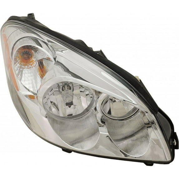 Replacement ARBB100101Q Headlight Compatible With 2006-2011 Buick Lucerne Right Passenger Halogen With bulb(s) CAPA Certified