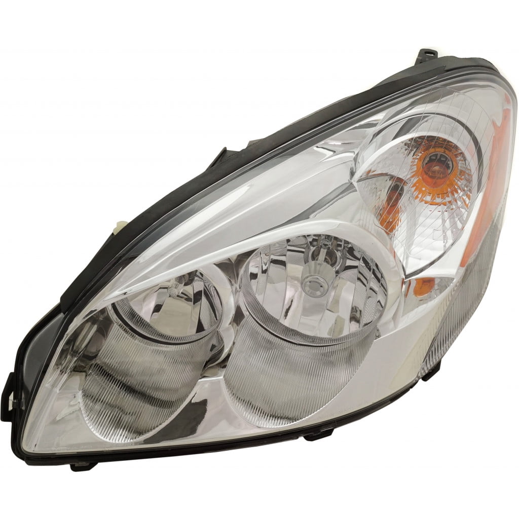 Replacement ARBB100102Q Headlight Compatible With 2006-2011 Buick Lucerne Left Driver Halogen With bulb(s) CAPA Certified