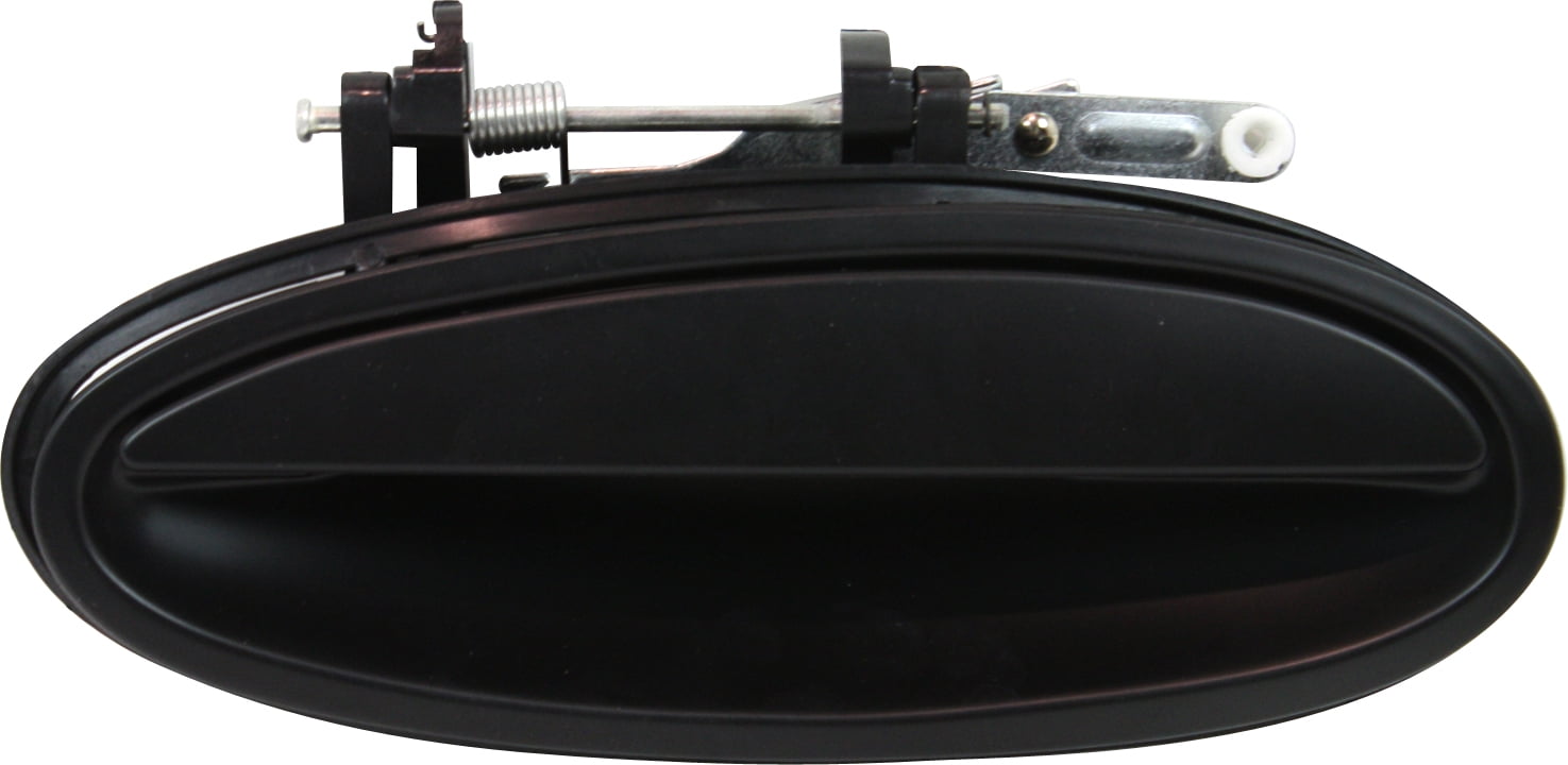 Replacement ARBB491306 Exterior Door Handle Compatible with 1997-2005 Buick Park Avenue Rear, Left Driver Smooth Black