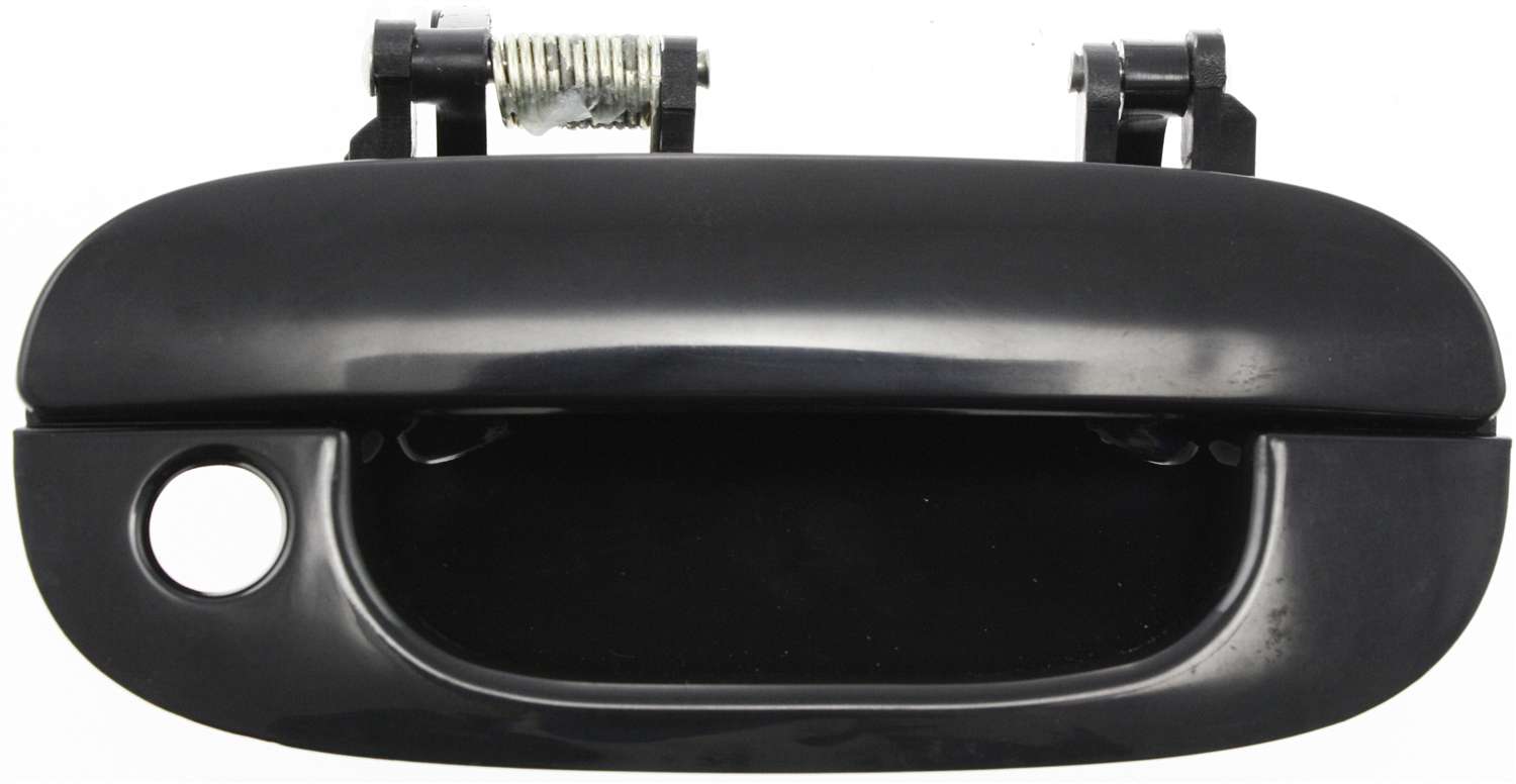 Replacement ARBD462155 Exterior Door Handle Compatible with 1994-2002 Dodge Ram 3500 2500 Front, Right Passenger Smooth Black