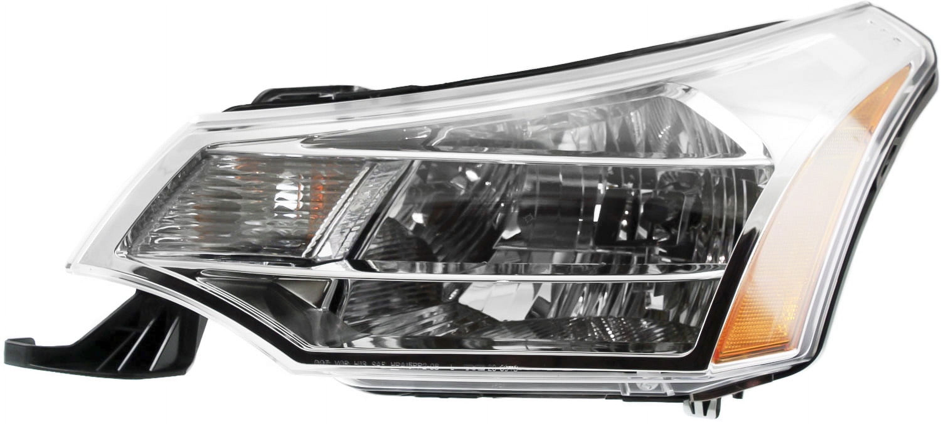 Replacement ARBF100110 Headlight Compatible With 2008-2011 Ford Focus Left Driver Halogen With bulb(s)