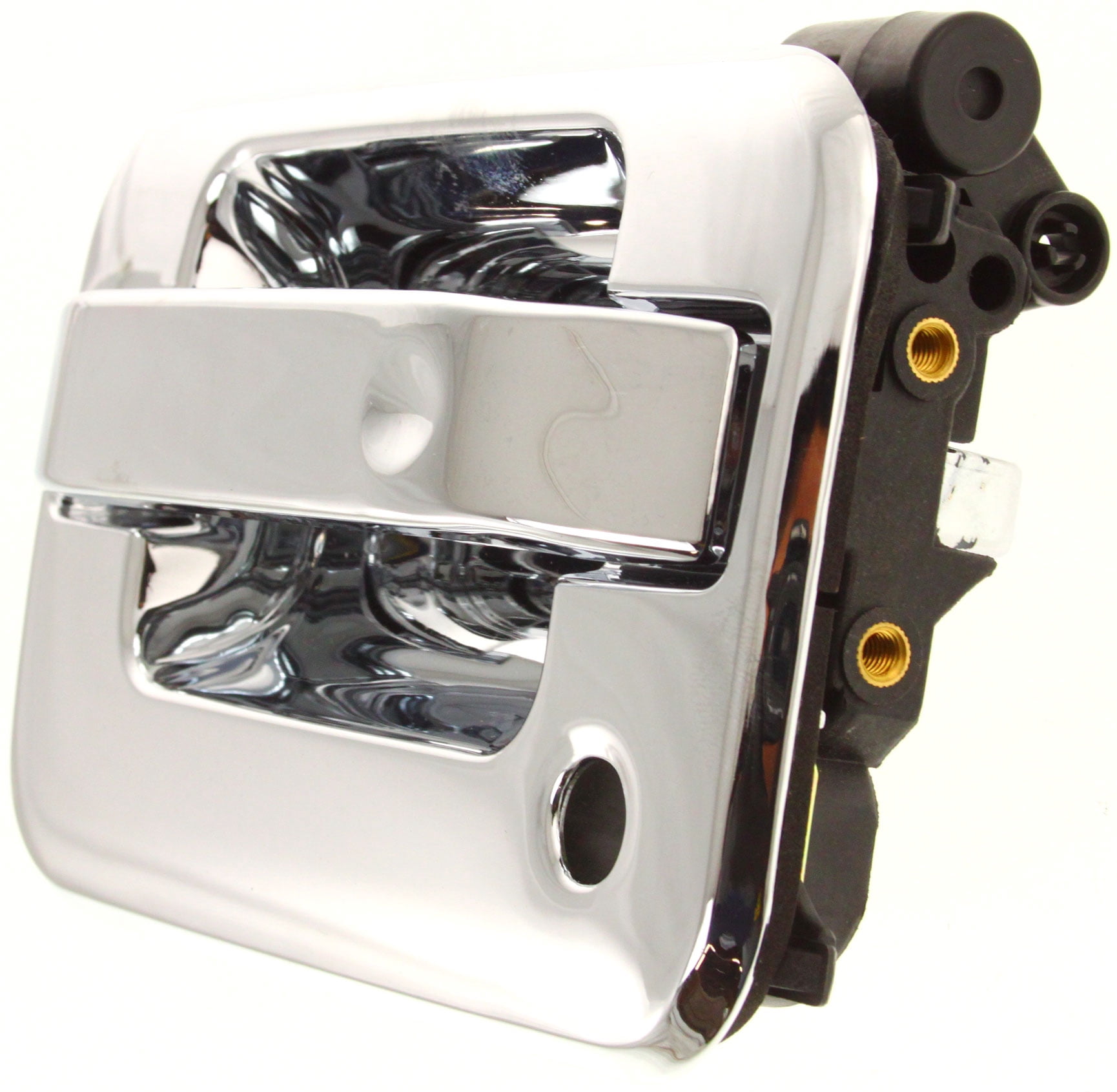 Replacement ARBF462114C Exterior Door Handle Compatible with 2004-2014 Ford F-150 Front, Left Driver Chrome