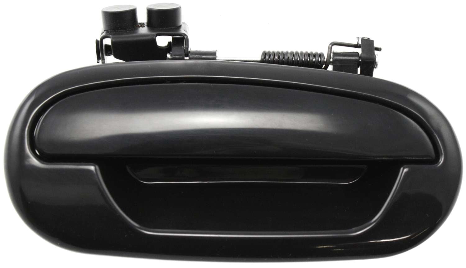 Replacement ARBF462151 Exterior Door Handle Compatible with 1997-2002 Ford Expedition 1997-2003 F-150 Front, Right Passenger Smooth Black