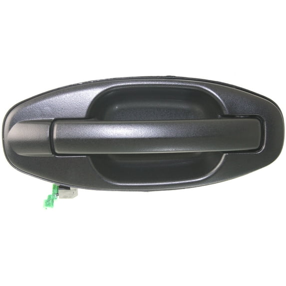 Replacement ARBH491308 Exterior Door Handle Compatible with 2001-2006 Hyundai Santa Fe Rear, Left Driver Textured Black